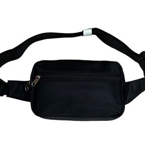 Stylish Black Belt Bag